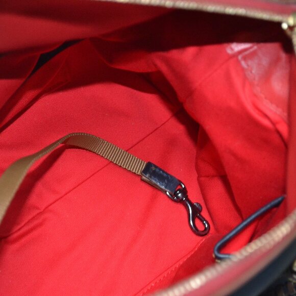 Dooney & Bourke Navy Florentine Small Satchel Purse Bag Fab Condition - Picture 8 of 10